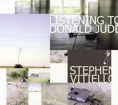 Stephen Vitiello - Listening To Donald Judd (CD)