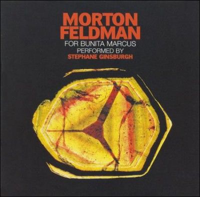 Morton Feldman - For Bunita Marcus (CD)