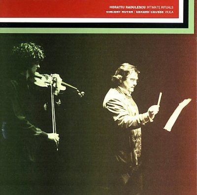 Gerard Causse - Radulescu: Intimate Rituals (CD)