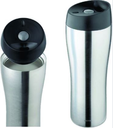 Isosteel - 400ml Drinking Mug - Black