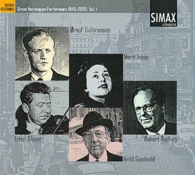 Great Norwegian Performers 1945 - 2000 (CD / Album)