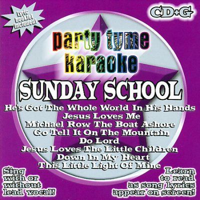 Party Tyme Karaoke - Sunday School (CD)