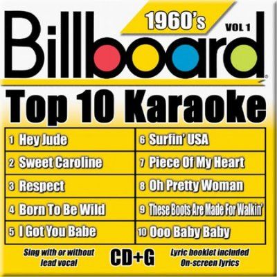 Artist Not Provided - Billboard Top 10 Karaoke: 1960's (CD)