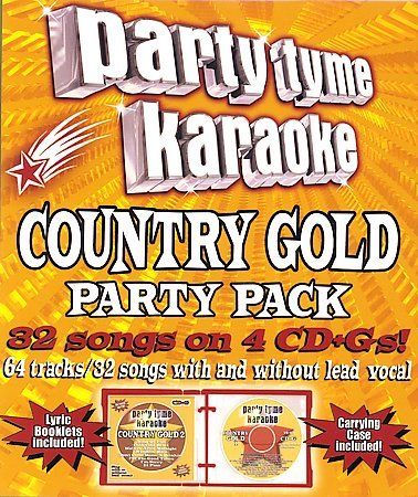 Party Tyme Karaoke - Country Gold Party Pack (CD)