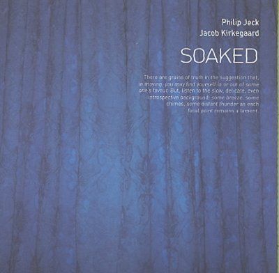 Philip Jeck - Soaked (CD)