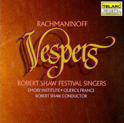 Robert Festiva Shaw - Rachmaninoff: Vespers (CD)