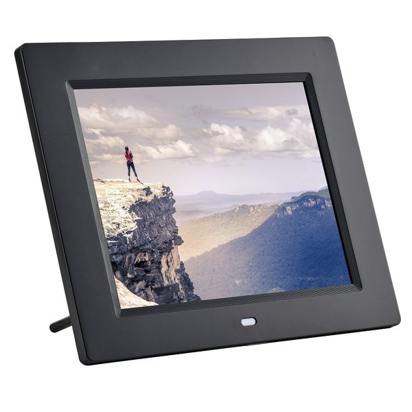 Fotomate 8'' Digital Photo Frame - Black