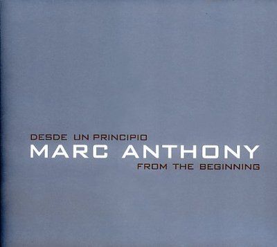 Marc Anthony - Desde Un Principio: From The Beginnin (CD)