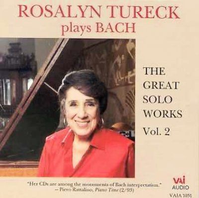 Rosalyn Tureck - Bach: Great Solo Works Vol 2 (CD)