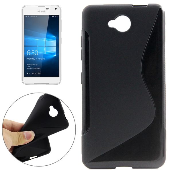 Tuff-Luv Microsoft Lumia 650 TPU Gel Case - Black