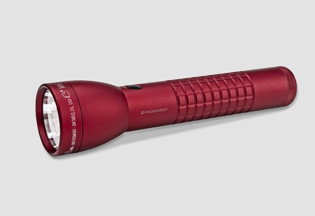 Maglite - ML300LX-S2RN6 2D Cell LED 524 Lumens Crimson Red - Clam