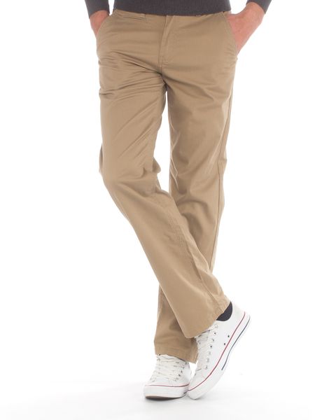 Ballantyne Men's Stretch Chino - Khaki