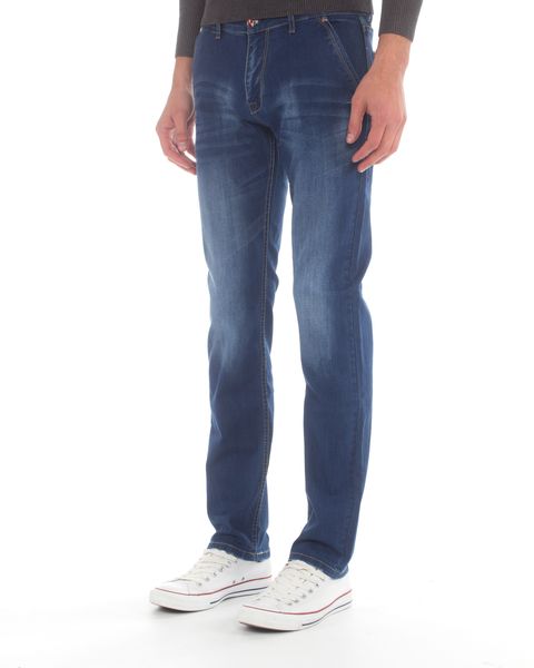 Jack-Lee Men's J'17 Straight-Leg Jeans - Blue