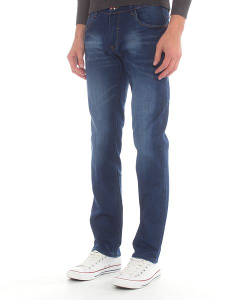 Jack-Lee Men's J'18 Straight-Leg Jeans - Blue