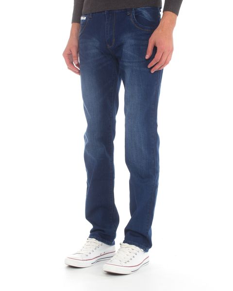 Jack-Lee Men's J'19 Straight-Leg Jeans - Blue