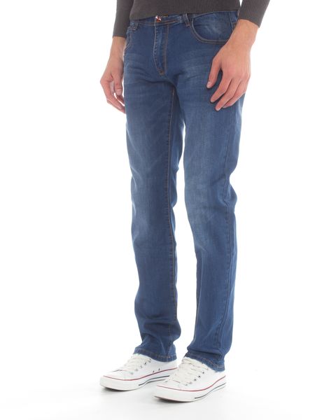 Jack-Lee Men's J'20 Straight-Leg Jeans - Blue