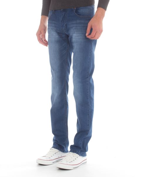 Jack-Lee Men's J'21 Straight-Leg Jeans - Blue