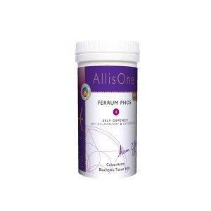 AllisOne 4 Ferrum Phos Biochemic Tissue Salts Regular 60's