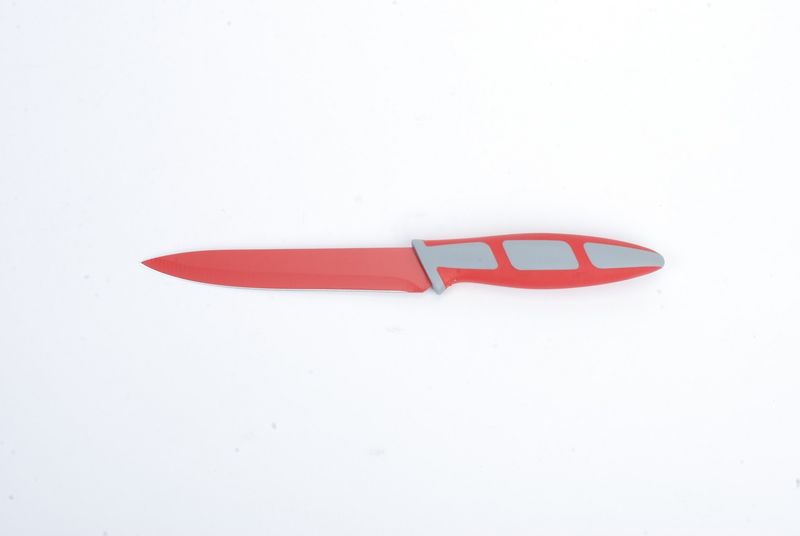 Kitchen Dao - RV2215 5 Inch Non-Stick Utility Knife - Red