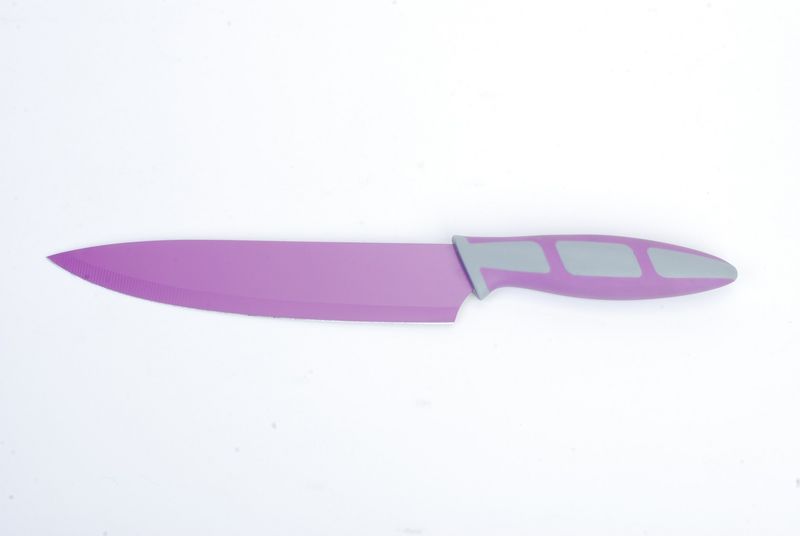 Kitchen Dao - RV2244 8 Inch Non-Stick Chef Knife - Purple