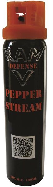 Ram Defense - Pepper Stream - 100ml - Black &amp; Orange