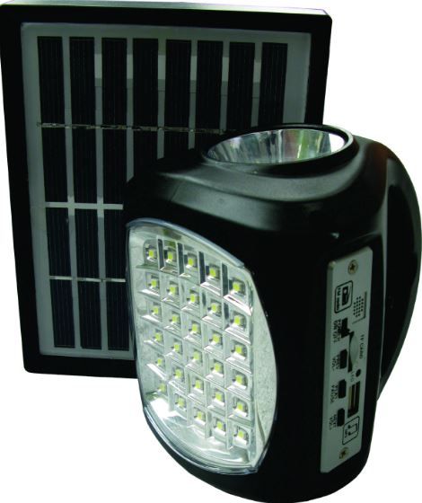 UltraTec - Recharge Emergency LED Solar Kit W/8V 2W Solar Panel