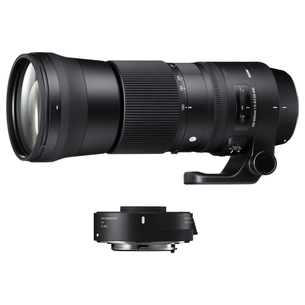 Sigma 150-600mm Contemporary Lens &amp; TC-1401 Converter