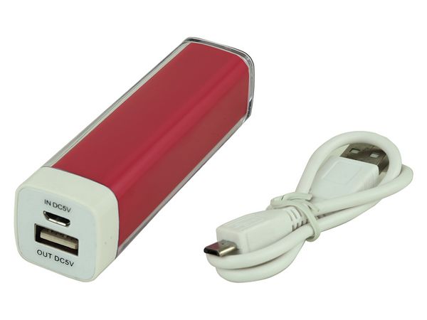 Marco 2,000mAh Power Bank - Red