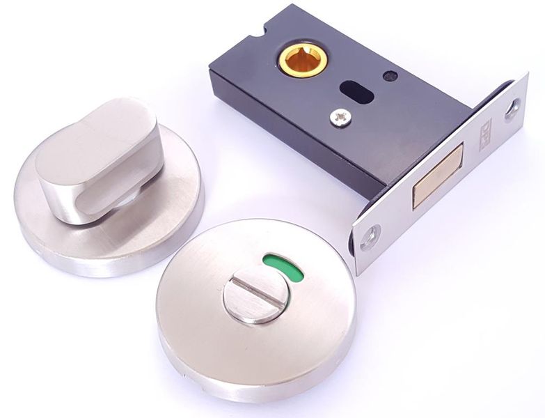 DPS Project Stainless Steel Lock and privacy indicator for toilet and bathr