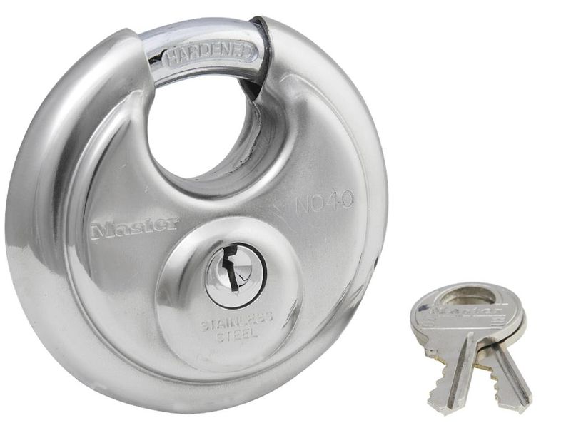 Master Lock Attack Resistant 70mm Stainless Steel Discus Padlock
