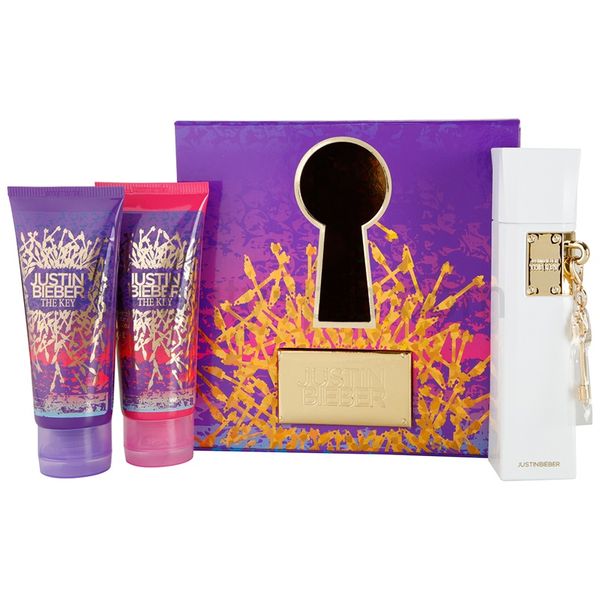 Justine Bieber - The Key Gift Set 50ml EDP, Body Lotion &amp; Body Wash