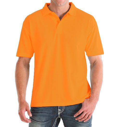 Save Wear Gents Golf Shirt - Orange