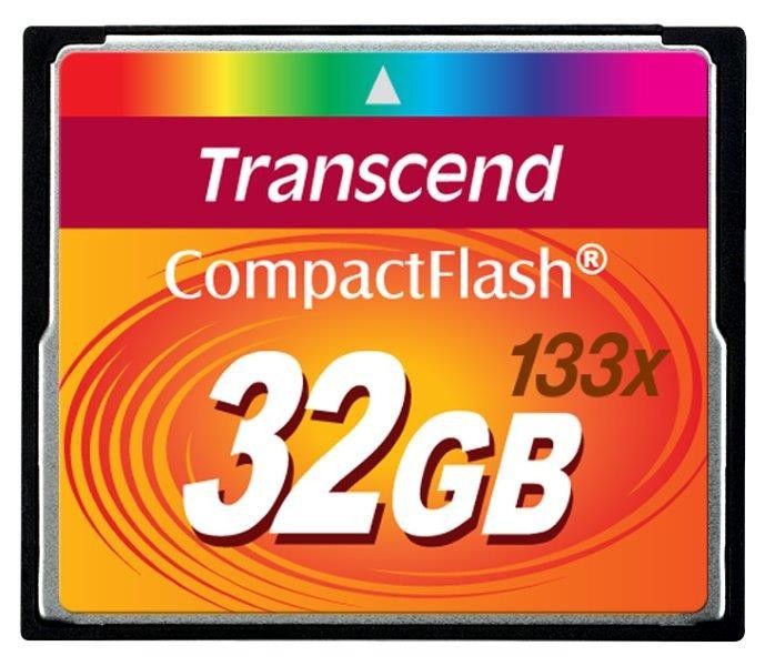 Transcend 32gb Compact Flash 133x