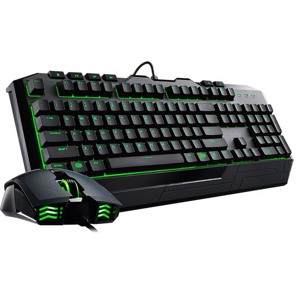 Coolermaster Storm Devastator II Gaming Combo Green Led