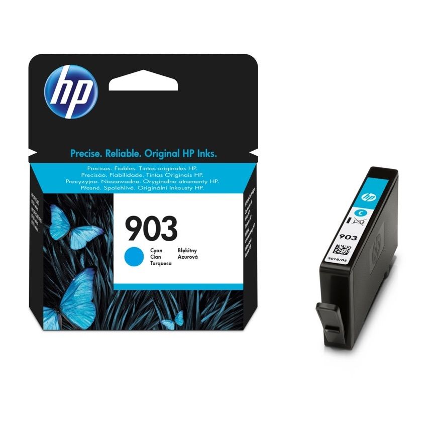 HP 903 Cartouche d'Encre Cyan Authentique (T6L87AE) pour HP