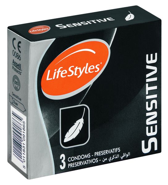 Lifestyles Condoms Sensitive 3's