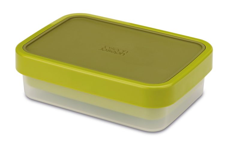Joseph Joseph - Go-Eat Compact 2-In-1 Lunch Box - Green