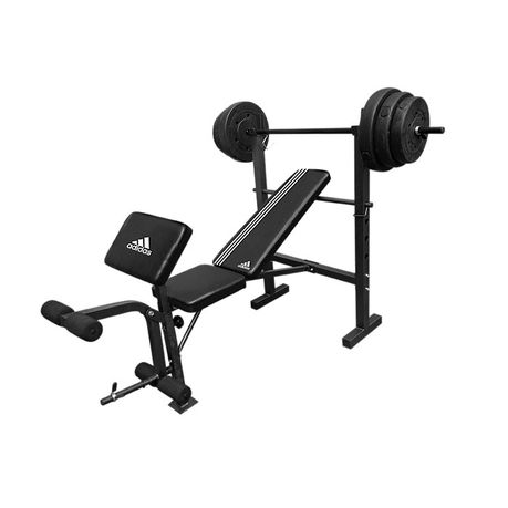 adidas bench and squat rack