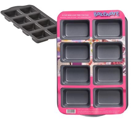 Bakeware - Loaf Pan Mini Non-Stick - 8 Cup