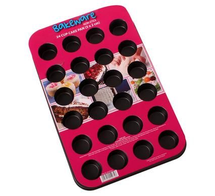 Bakeware Non Stick Cup Cake Pan - 24 Cups