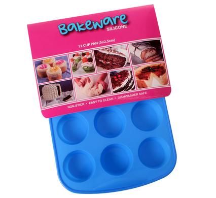 Bakeware - Silicone Cup Pan - 12 Cups