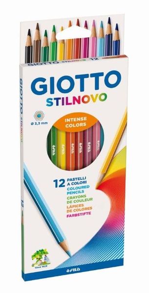 Giotto Stilnovo 12 Coloured Pencils