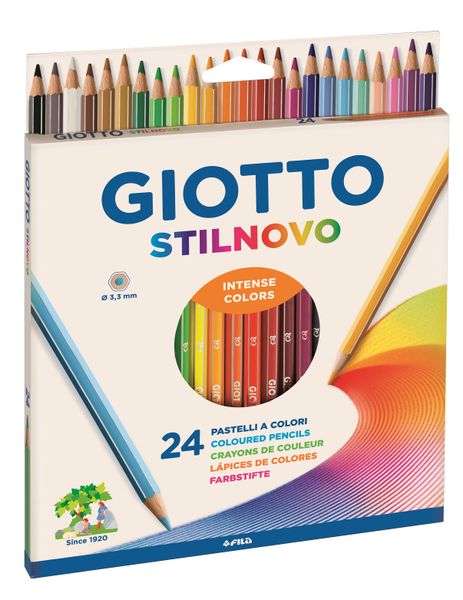 Giotto Stilnovo 24 Coloured Pencils