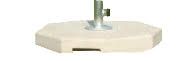 Patio Style - Concrete Base for Hex Paraflex Centre Pole Umbrella - 35kg