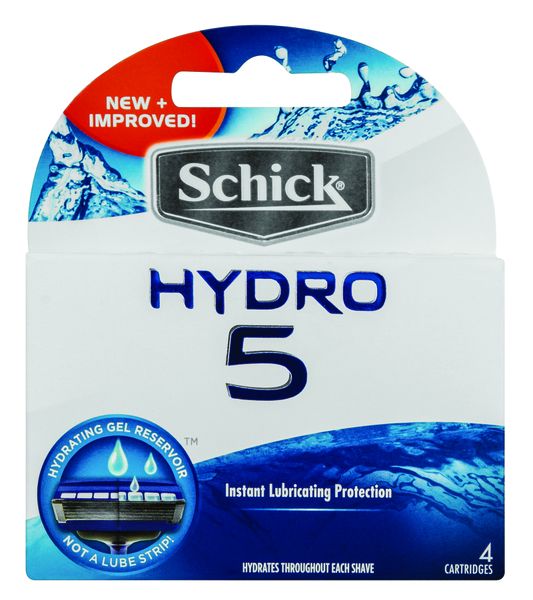 Schick Hydro 5 Male Blades 4's