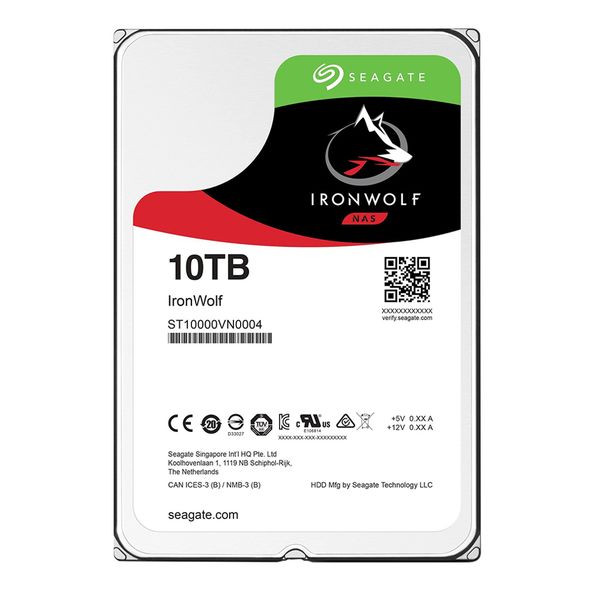 Seagate 10TB Ironwolf 3.5" NAS Internal Hard Drive
