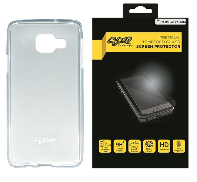 Scoop Bundle for Samsung A7-2016 - Clear