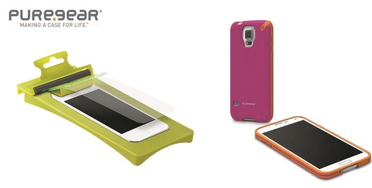 Puregear Bundle for Samsung S5 - Pink