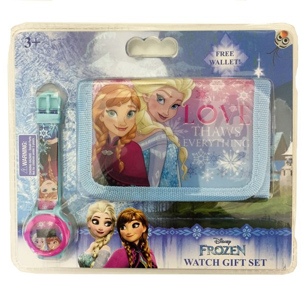Disney Frozen Wallet And Watch Set
