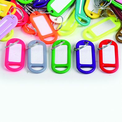 Key Tag Plastic Assorted Colours - 300 Pieces | Shop Today. Get it ...